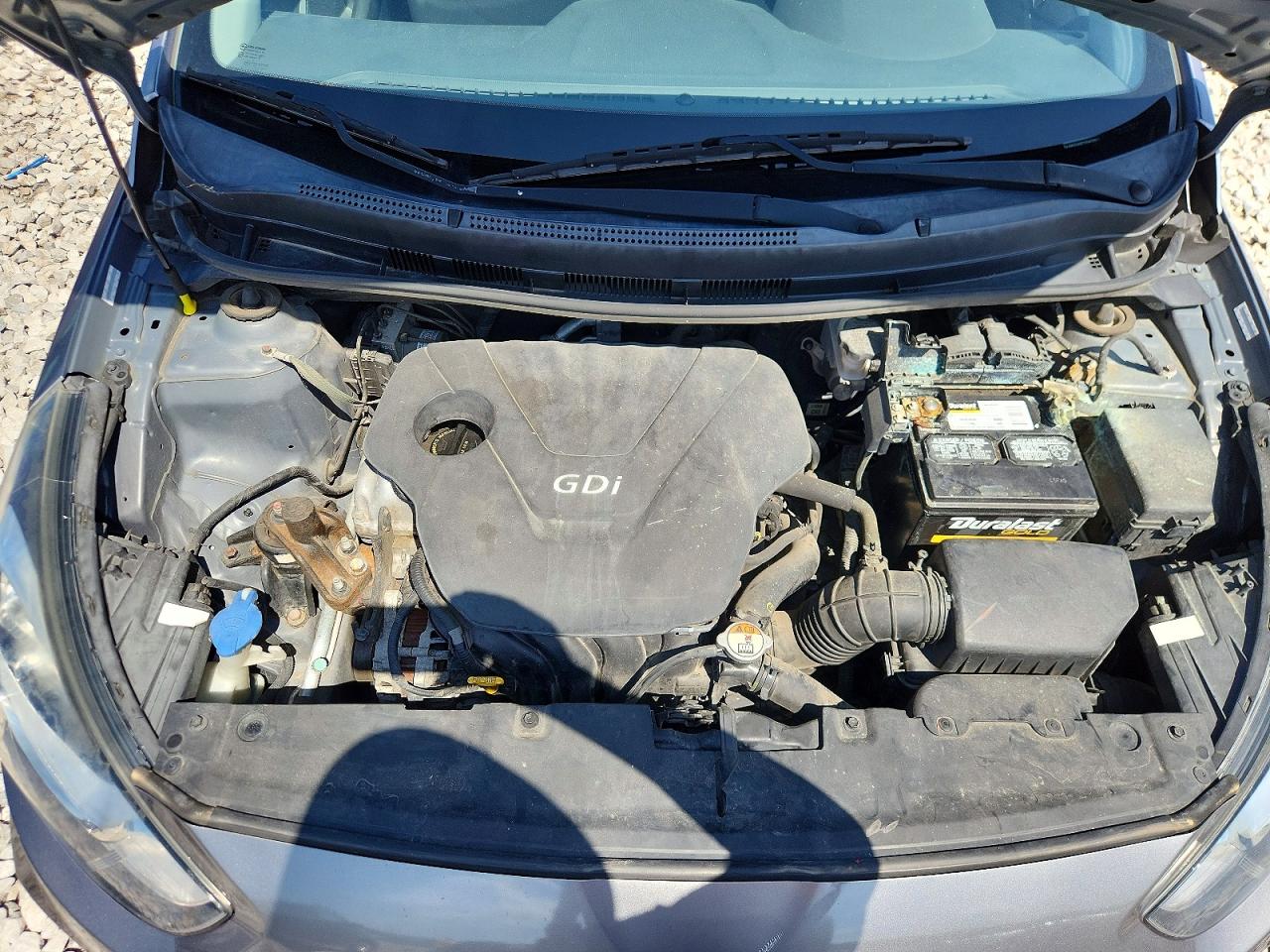 2013 Hyundai Accent Gls Gray vin: KMHCU4AE1DU473323
