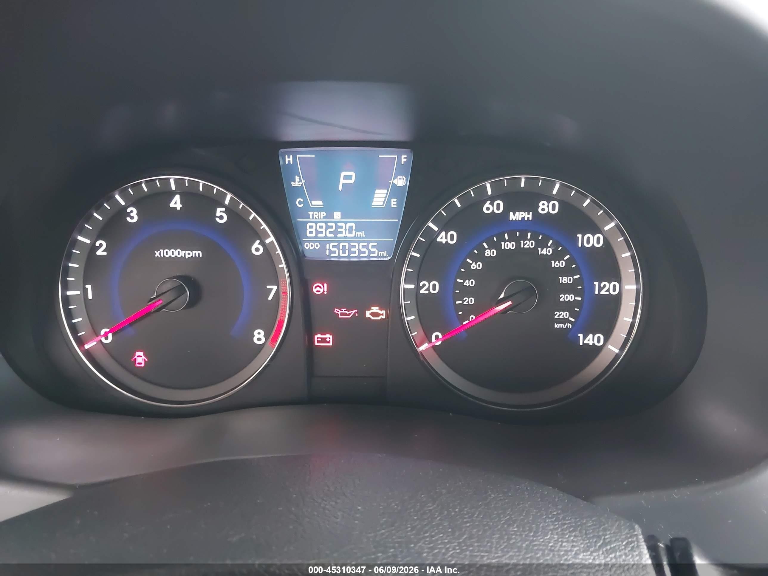 2014 Hyundai Accent Gls Синий vin: KMHCU4AE1EU612027