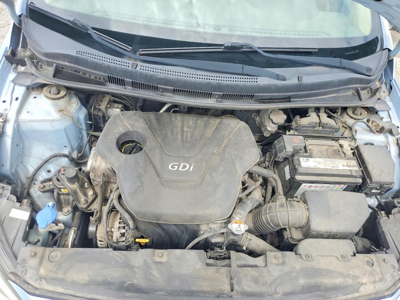 2014 Hyundai Accent Gls Blue vin: KMHCU4AE1EU754037