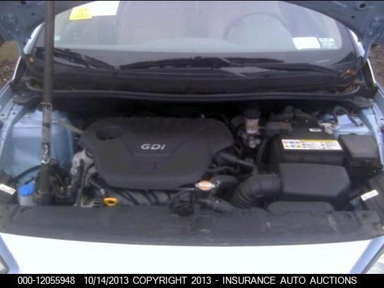 2012 Hyundai Accent Gls 4-door vin: KMHCU4AE2CU072278
