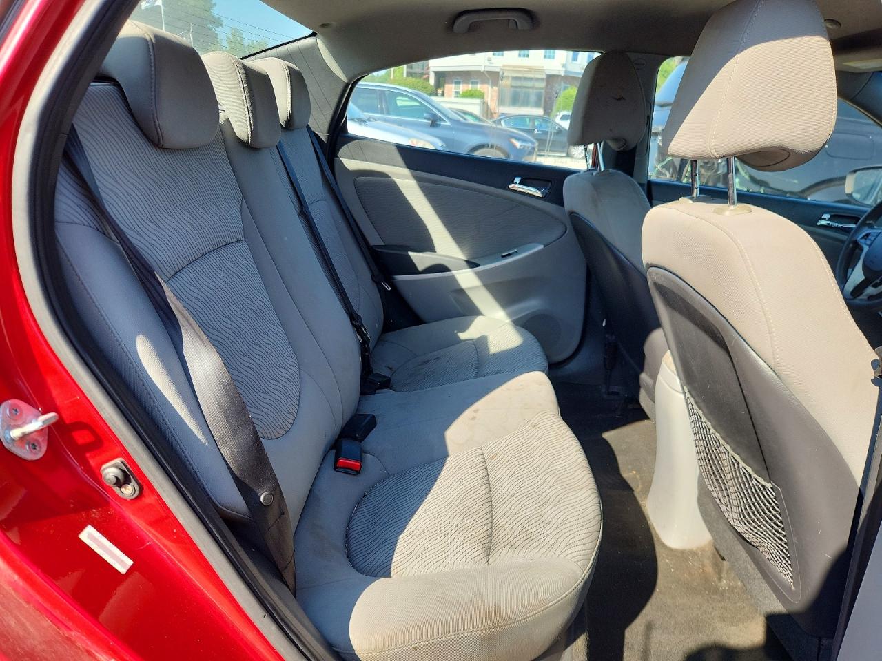 2012 Hyundai Accent Gls Red vin: KMHCU4AE2CU241036