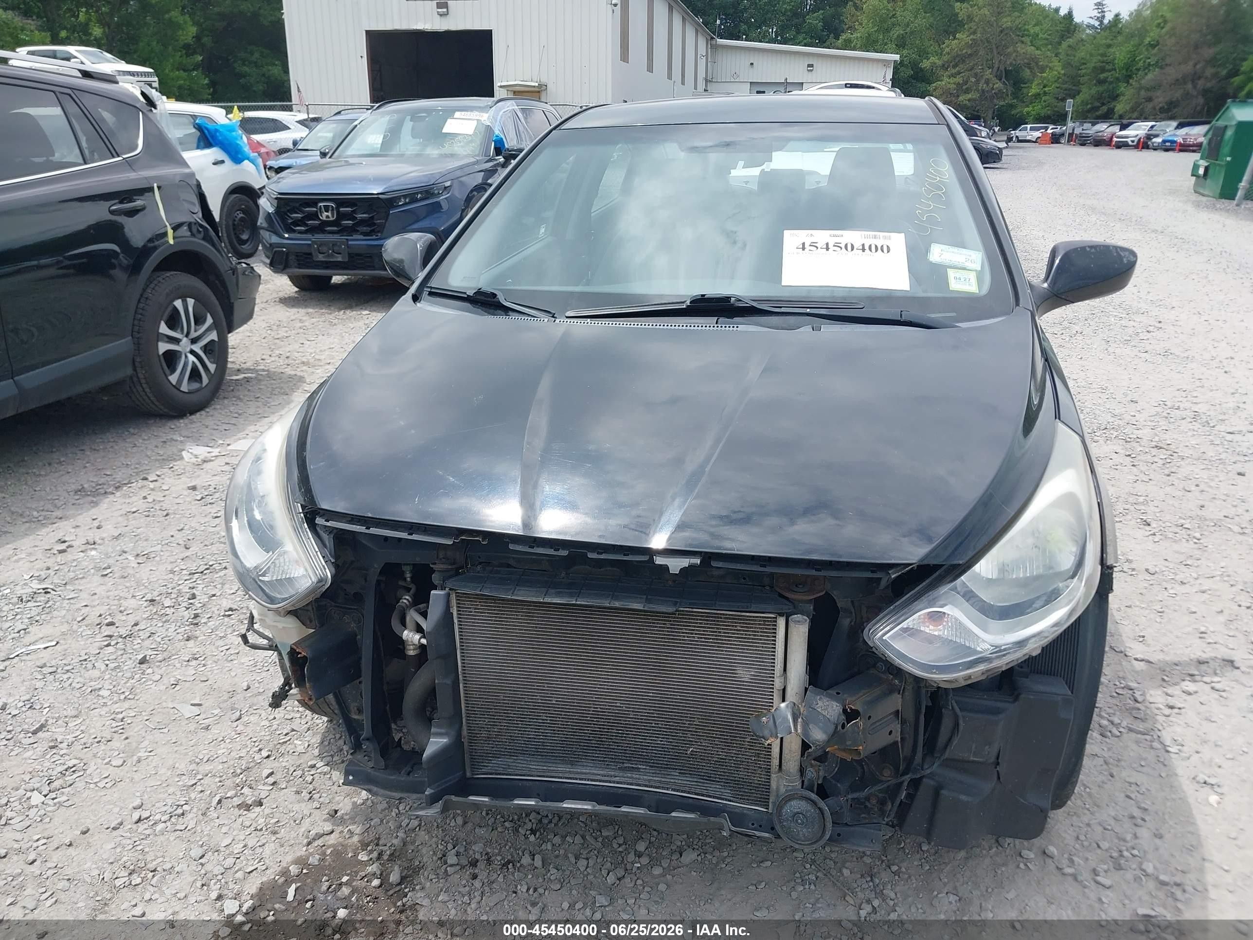 2013 Hyundai Accent Gls Black vin: KMHCU4AE2DU293820