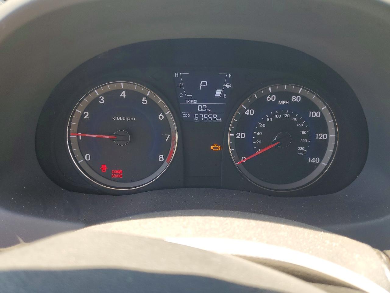 2013 Hyundai Accent Gls Gray vin: KMHCU4AE2DU316402