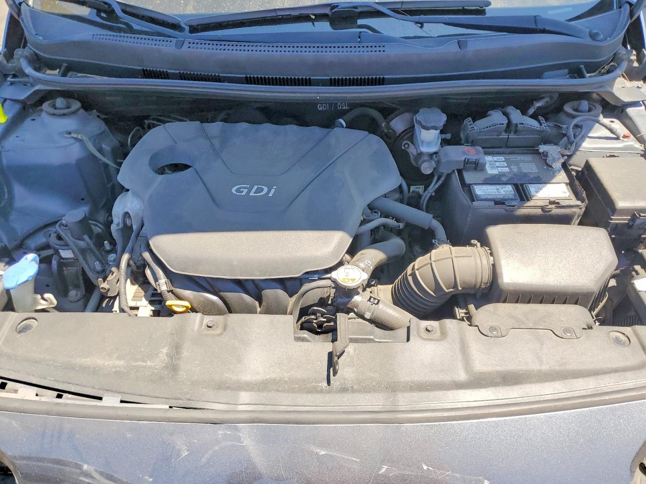 2013 Hyundai Accent Gls Gray vin: KMHCU4AE2DU316402