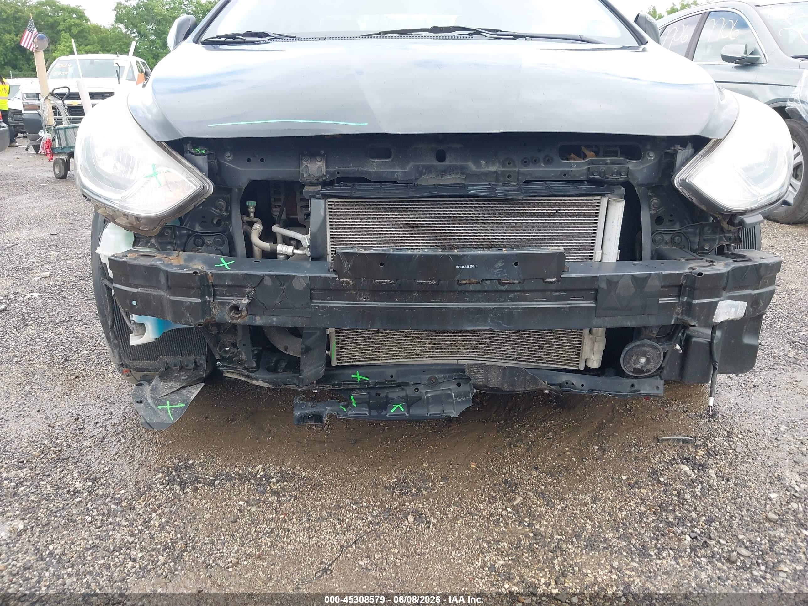 2013 Hyundai Accent Gls Black vin: KMHCU4AE2DU381444