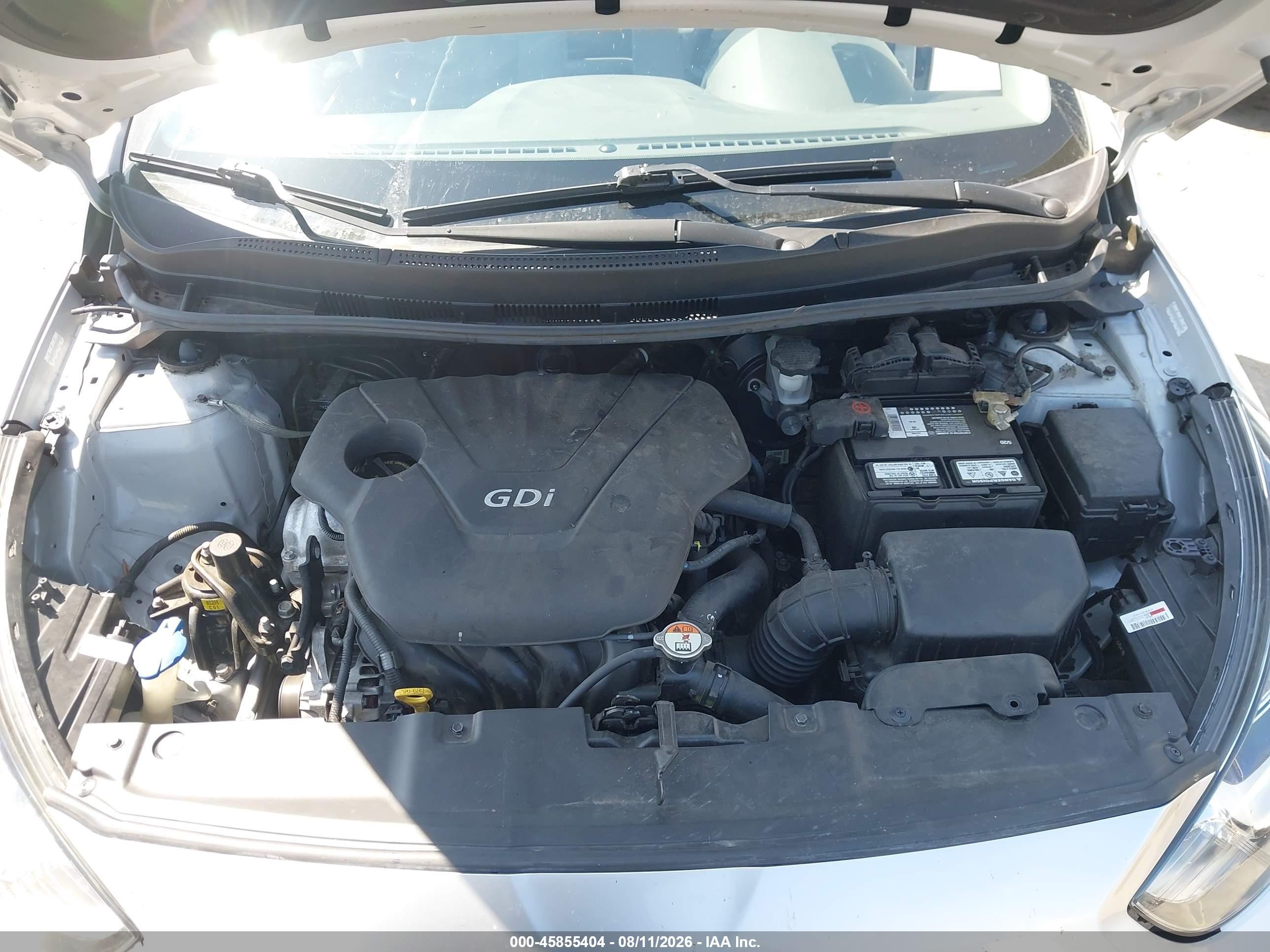 2013 Hyundai Accent Gls Gray vin: KMHCU4AE2DU443425