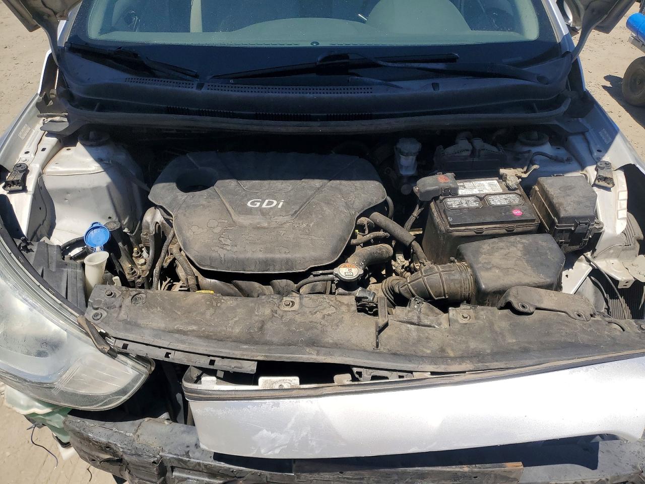2013 Hyundai Accent Gls Silver vin: KMHCU4AE2DU443473