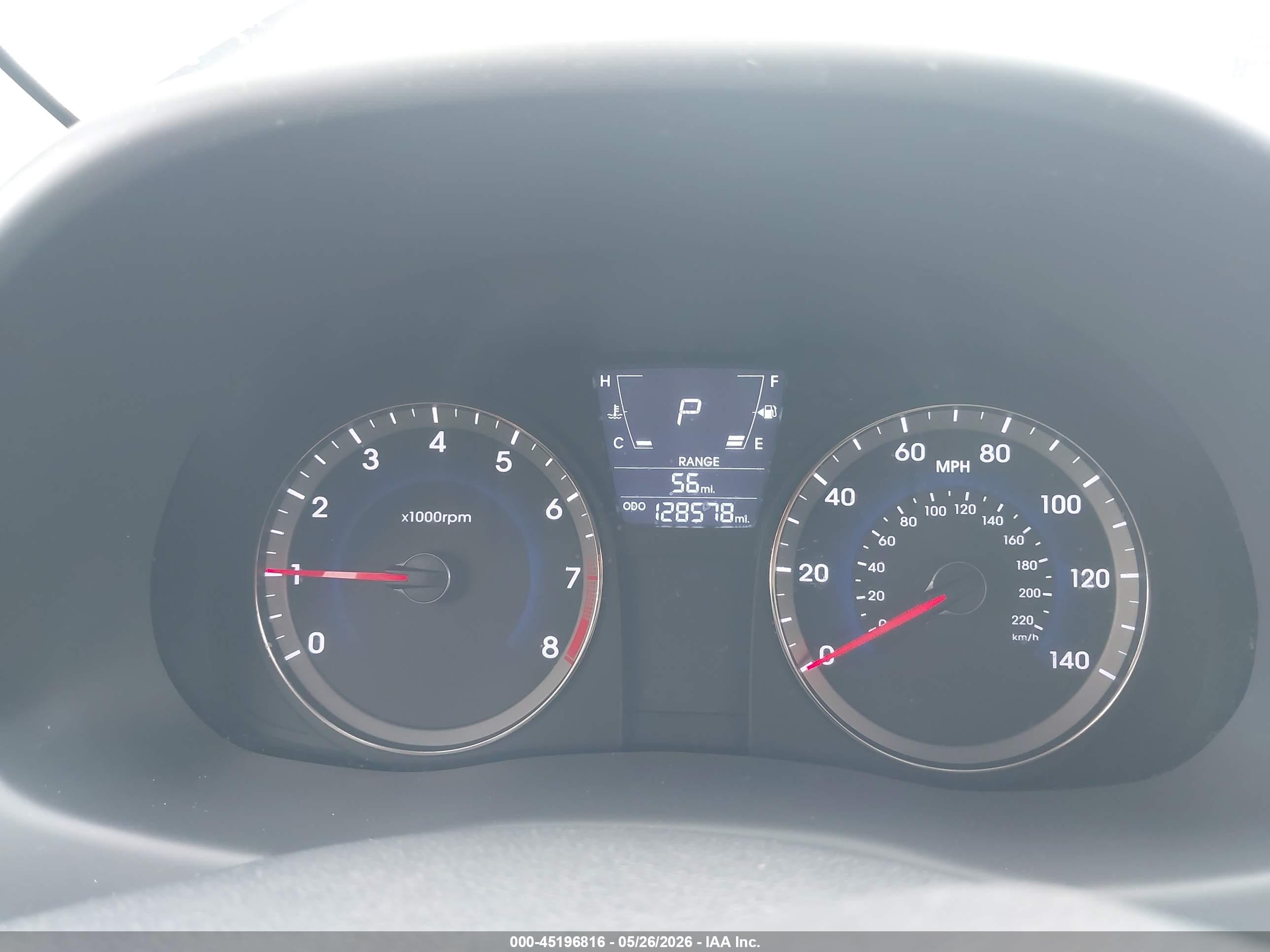 2014 Hyundai Accent Gls Black vin: KMHCU4AE2EU767475