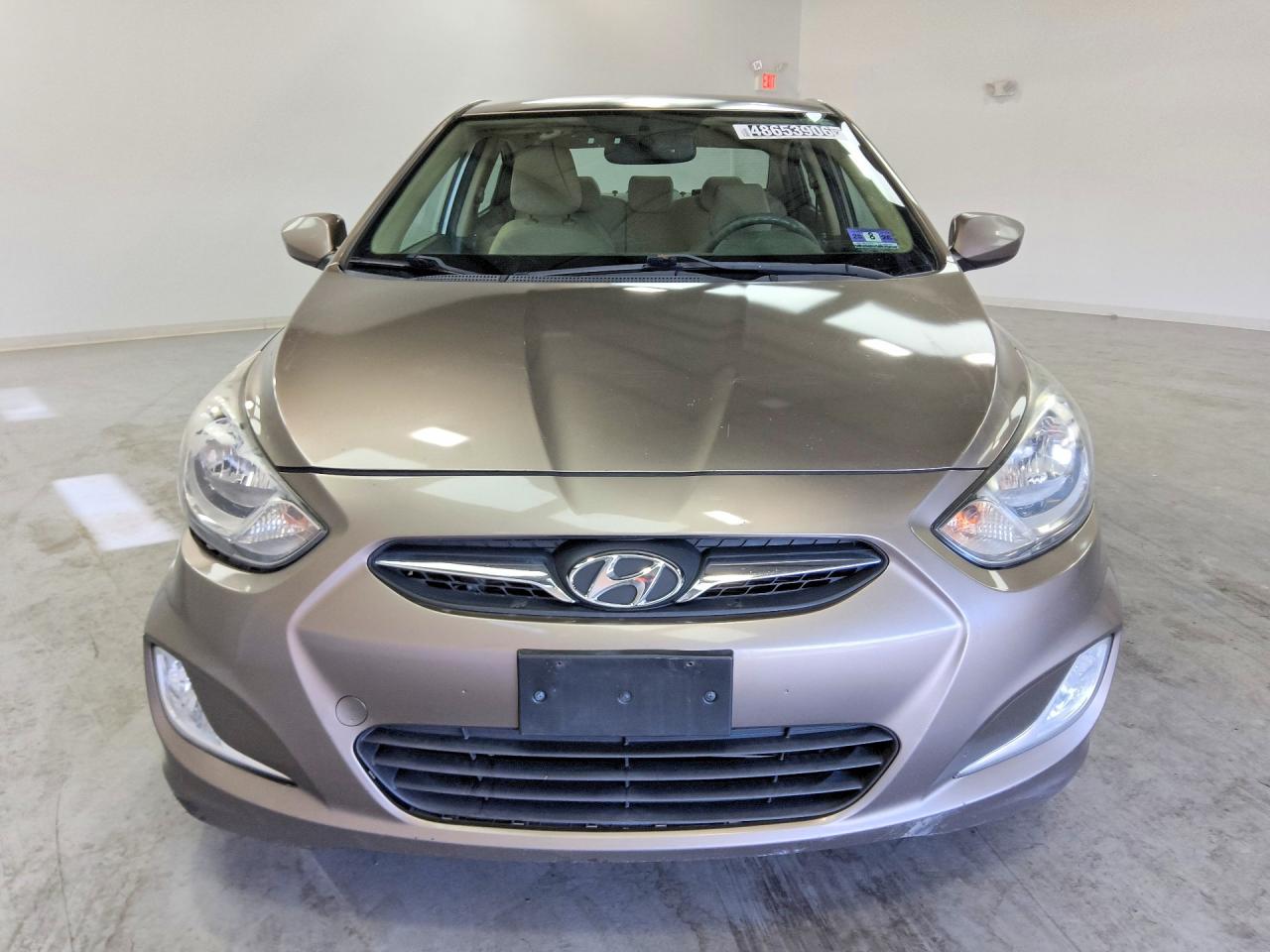 2012 Hyundai Accent Gls Tan vin: KMHCU4AE3CU084505