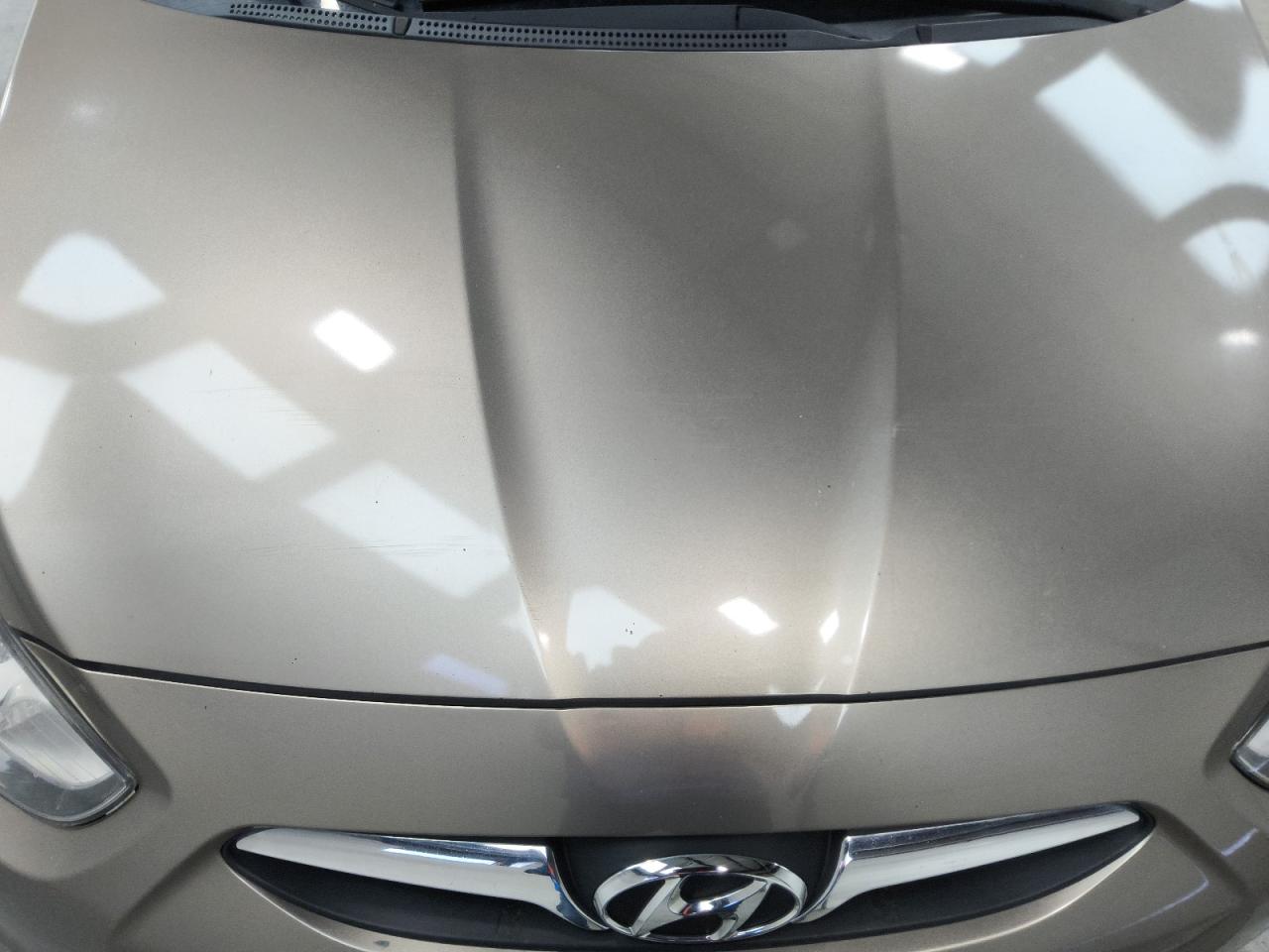 2012 Hyundai Accent Gls Tan vin: KMHCU4AE3CU084505 Damage: Hood, Chipped, 4