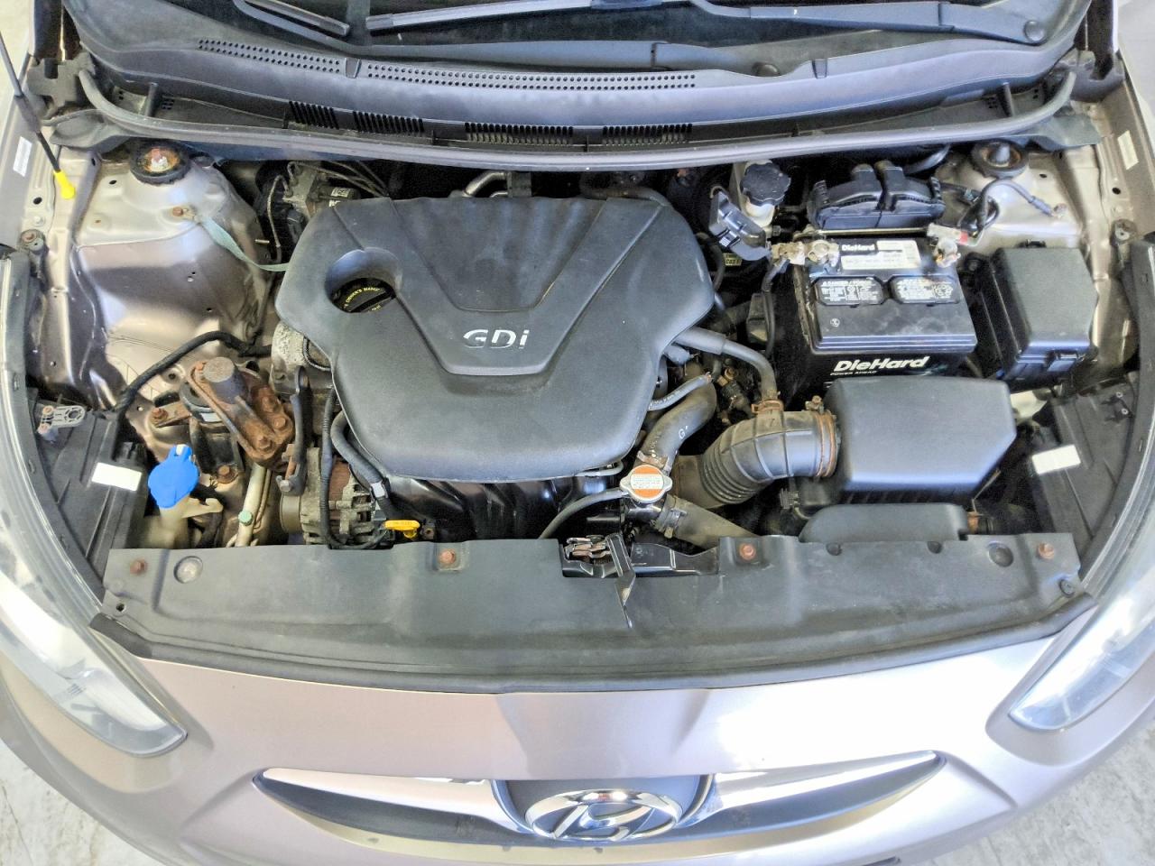 2012 Hyundai Accent Gls Tan vin: KMHCU4AE3CU084505