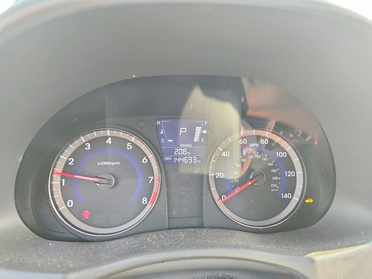 2012 Hyundai Accent Gls Black vin: KMHCU4AE3CU213133