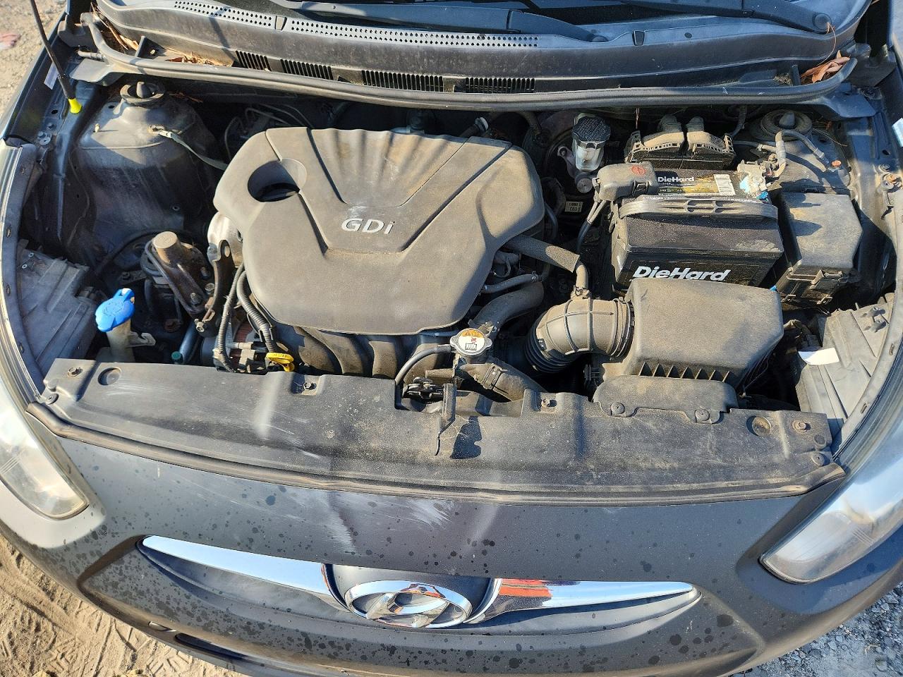 2012 Hyundai Accent Gls Black vin: KMHCU4AE3CU213133