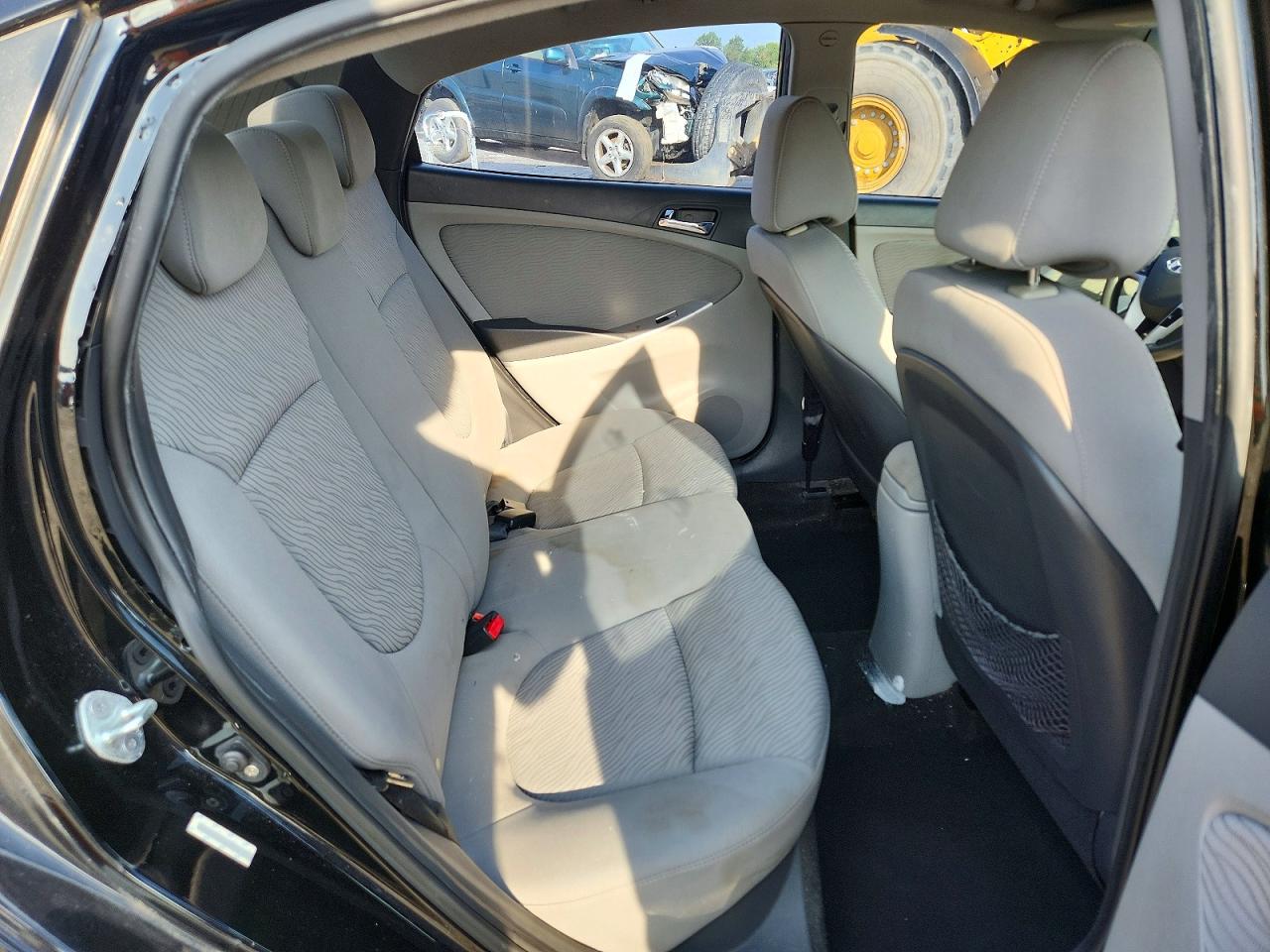 2012 Hyundai Accent Gls Black vin: KMHCU4AE3CU213133