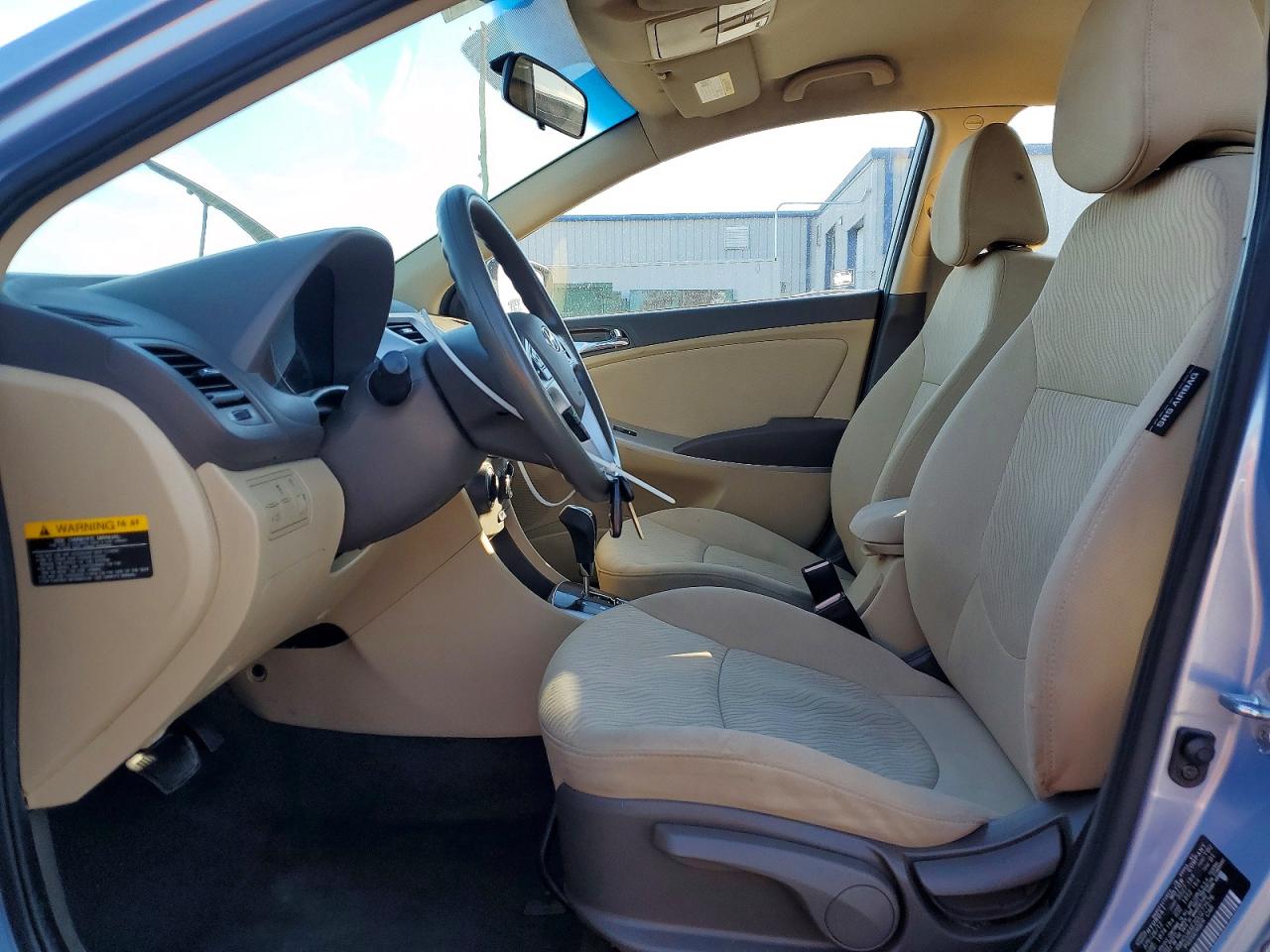 2013 Hyundai Accent Gls Blue vin: KMHCU4AE3DU277576