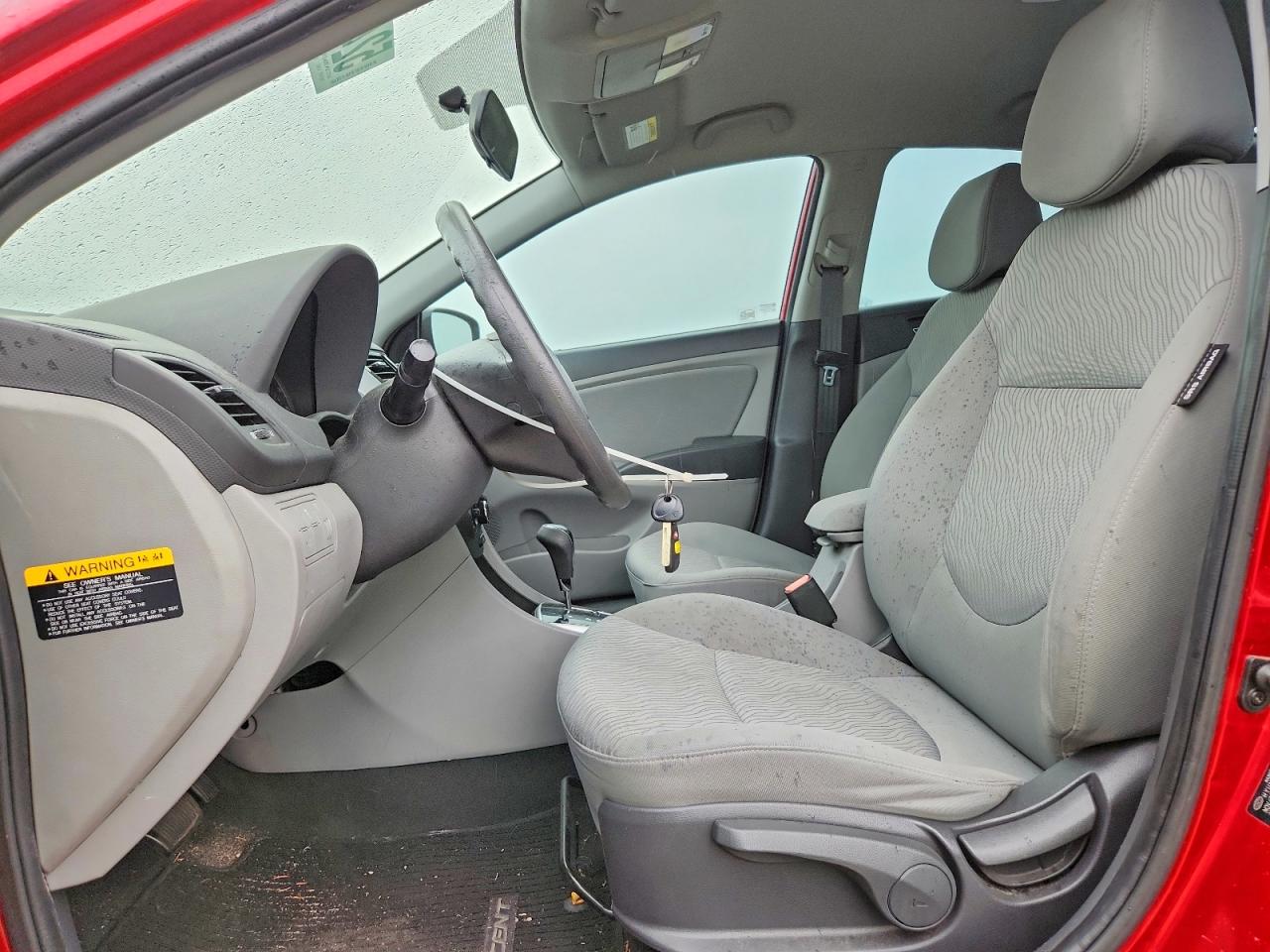 2013 Hyundai Accent Gls Red vin: KMHCU4AE3DU404892