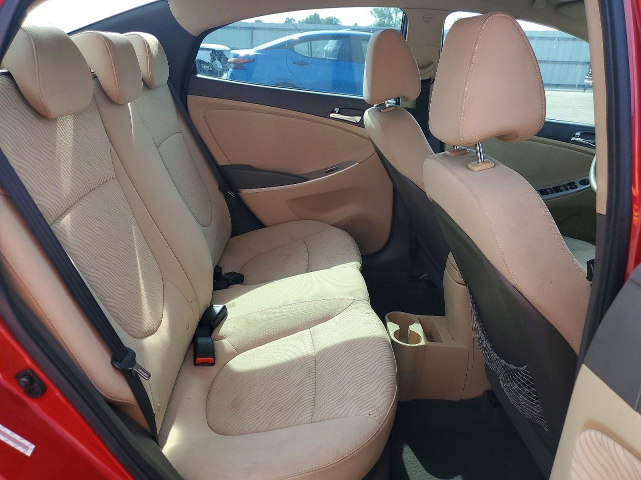 2014 Hyundai Accent Gls Red vin: KMHCU4AE3EU620324