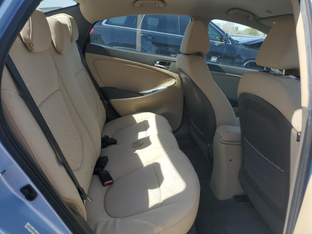 2014 Hyundai Accent Gls Blue vin: KMHCU4AE3EU699770