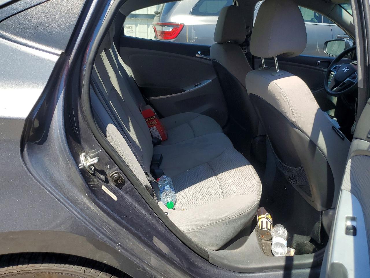 2012 Hyundai Accent Gls Gray vin: KMHCU4AE4CU226151
