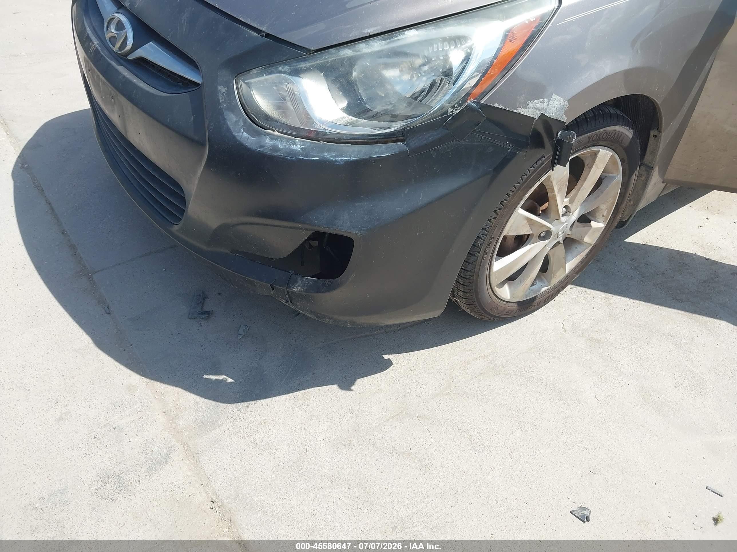 2013 Hyundai Accent Gls Dark Brown vin: KMHCU4AE4DU313310