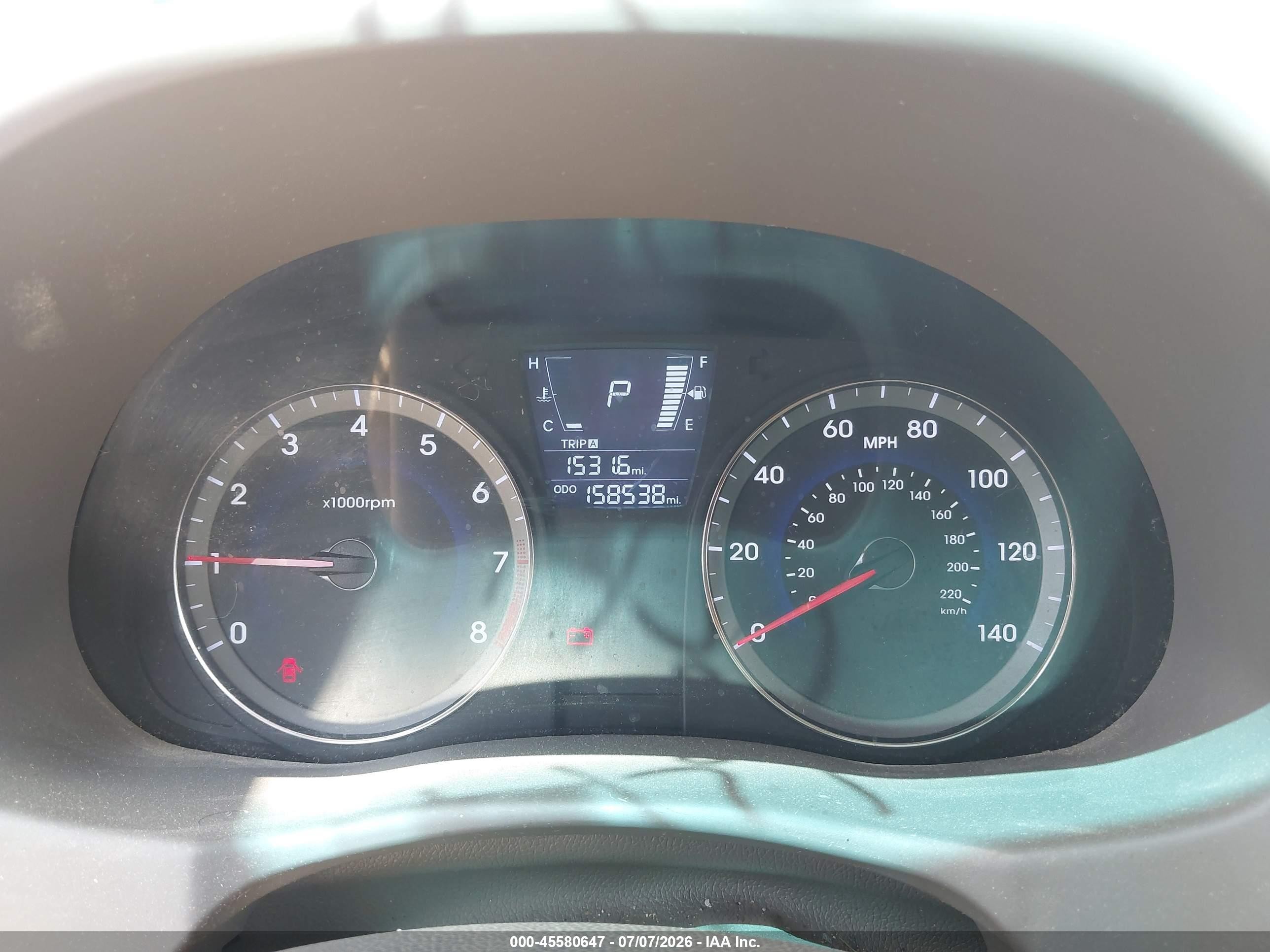 2013 Hyundai Accent Gls Dark Brown vin: KMHCU4AE4DU313310