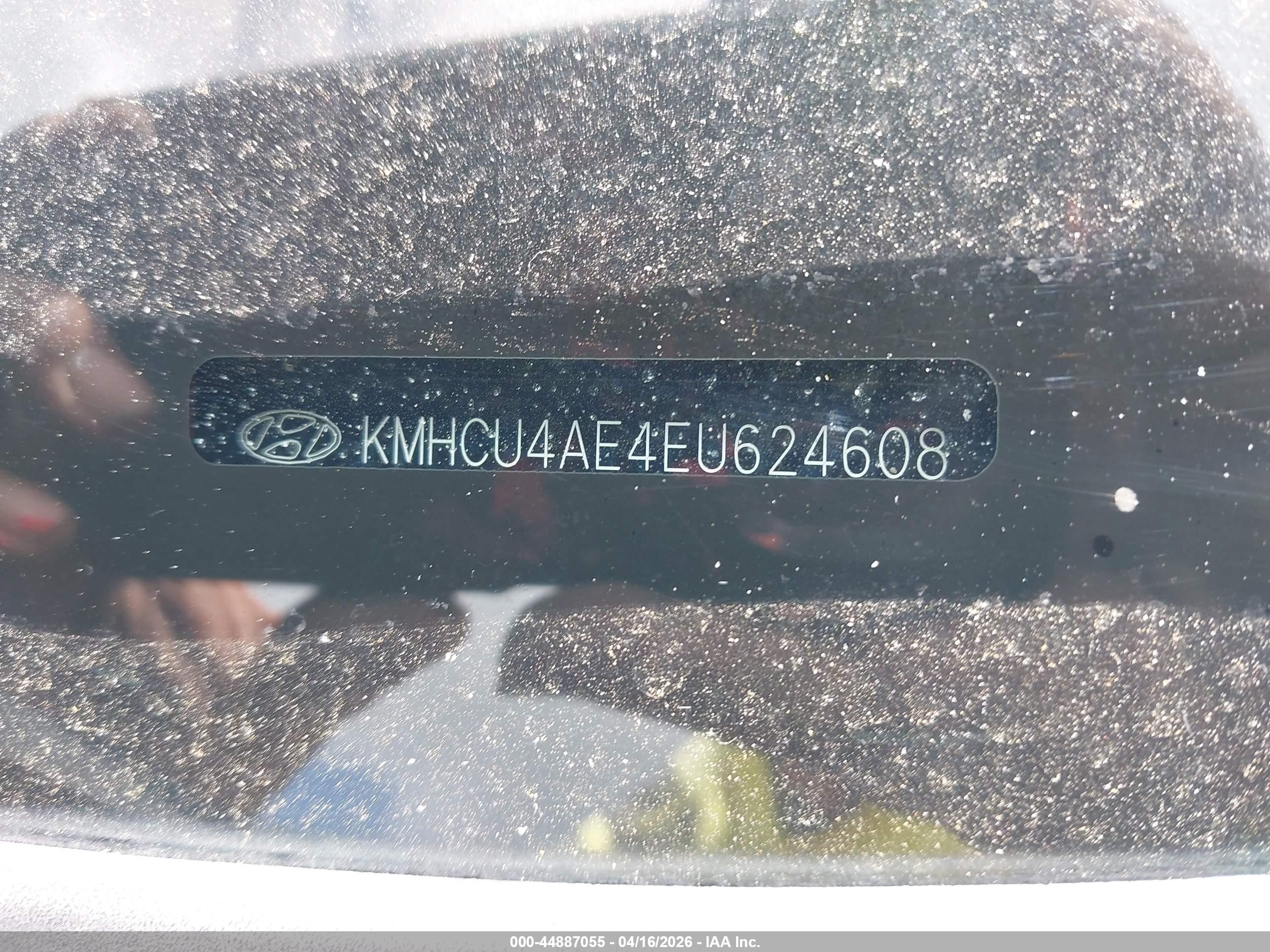 2014 Hyundai Accent Gls Красный vin: KMHCU4AE4EU624608