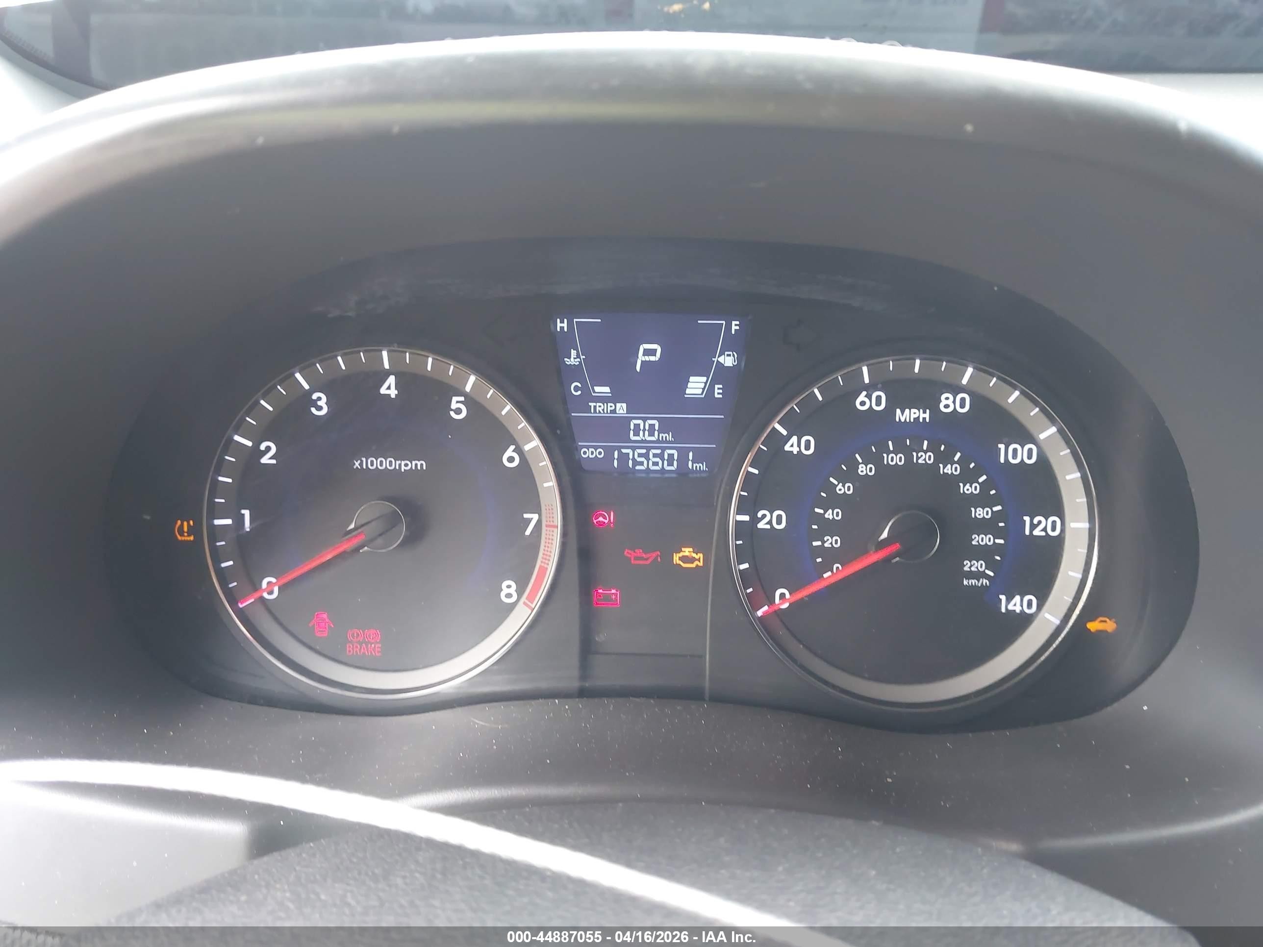 2014 Hyundai Accent Gls Красный vin: KMHCU4AE4EU624608