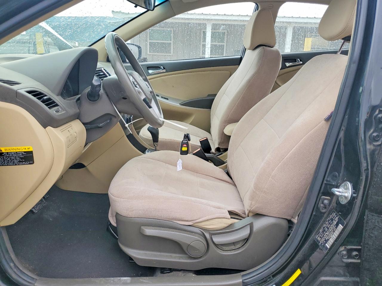 2014 Hyundai Accent Gls Black vin: KMHCU4AE4EU677812