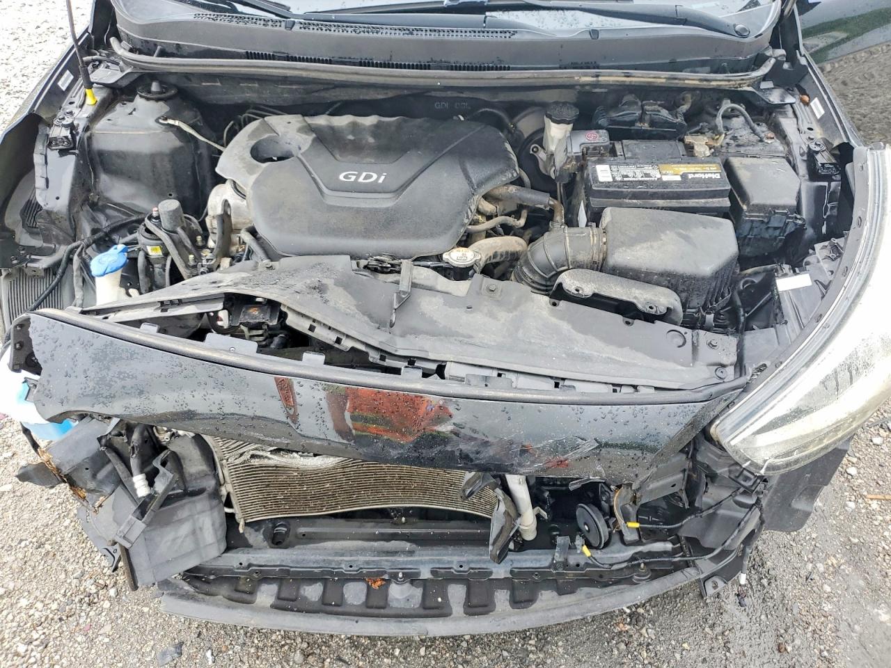 2014 Hyundai Accent Gls Black vin: KMHCU4AE4EU677812
