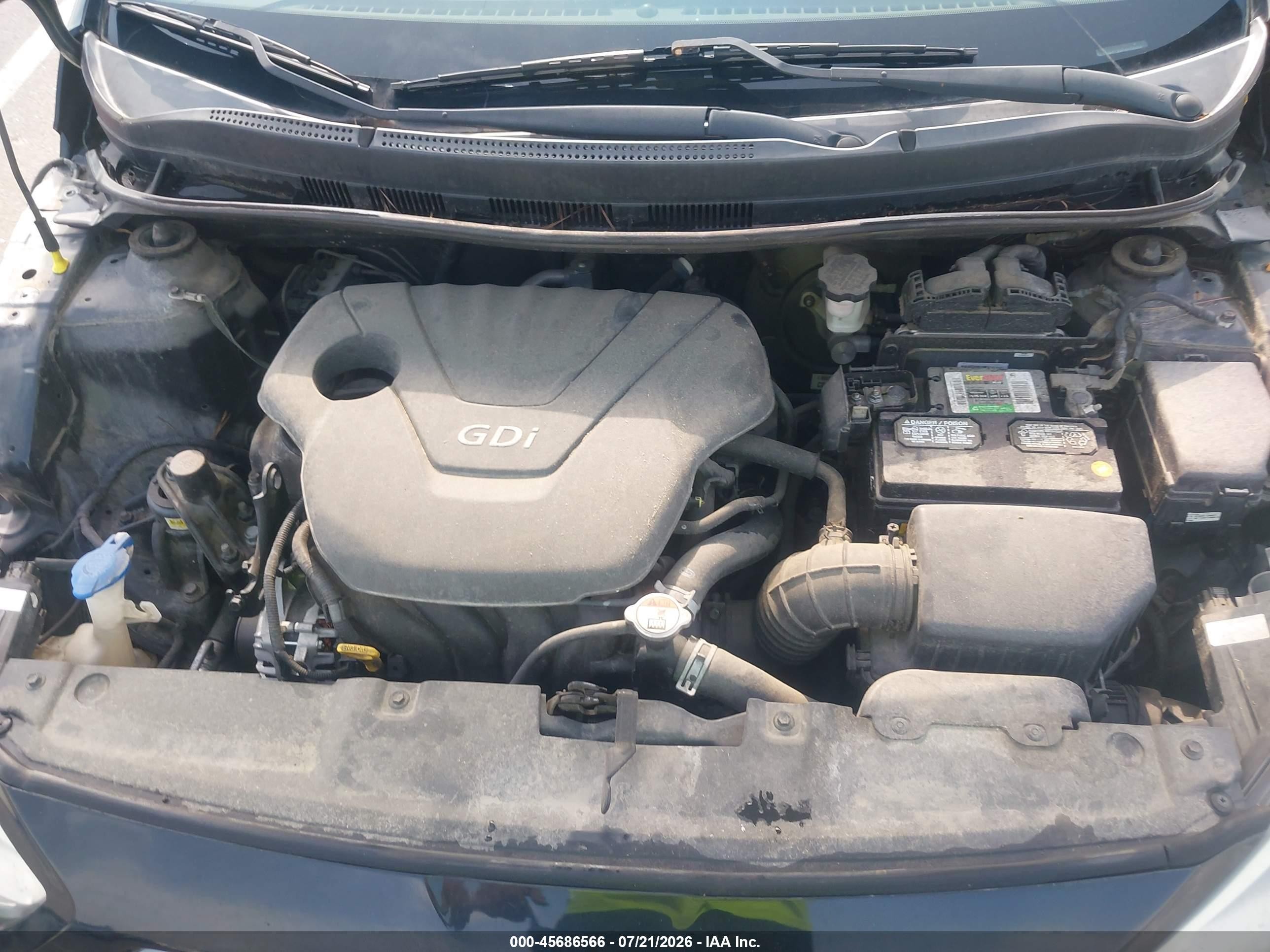 2014 Hyundai Accent Gls Black vin: KMHCU4AE4EU769082
