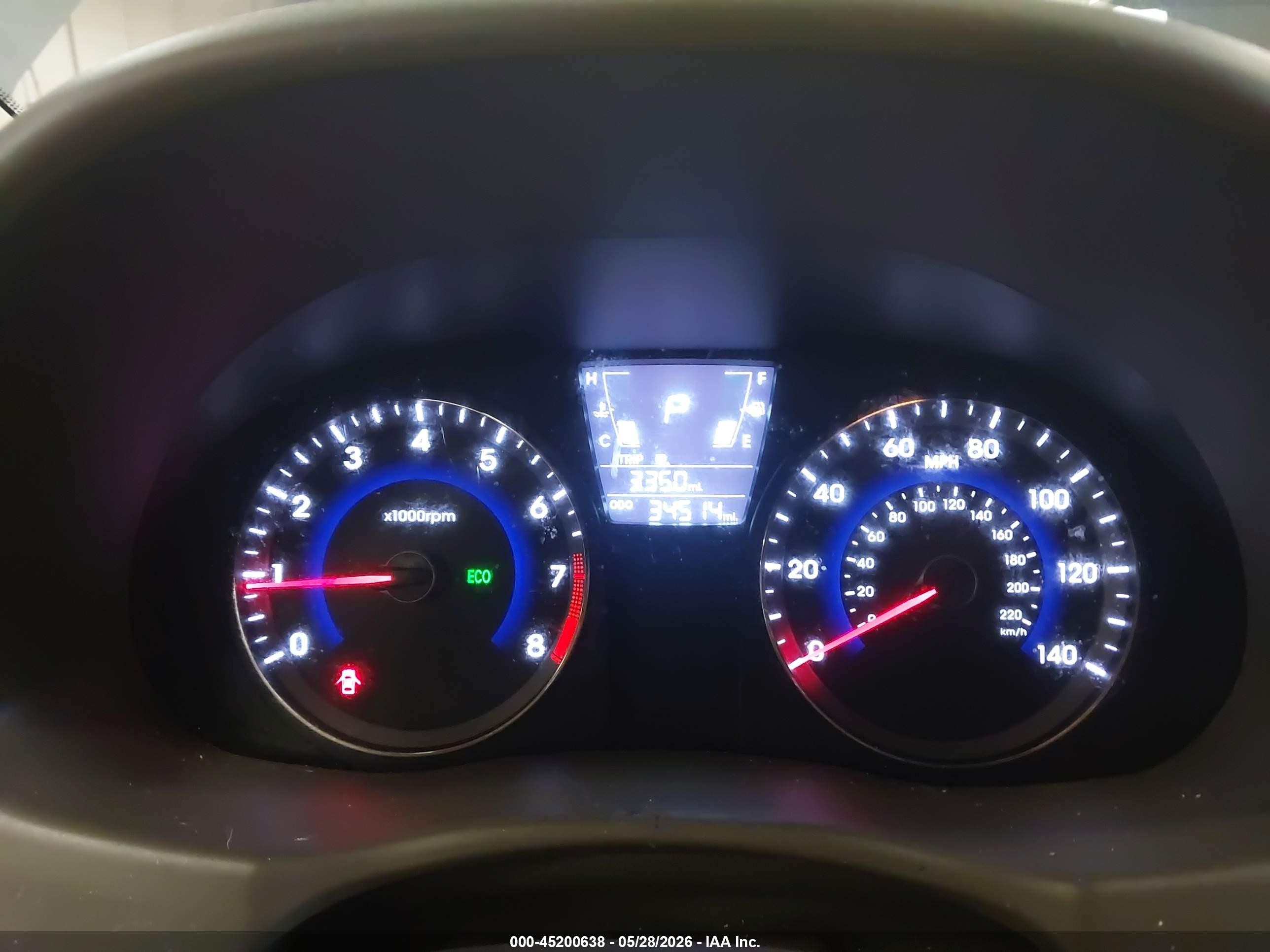 2012 Hyundai Accent Gls Brown vin: KMHCU4AE5CU211934