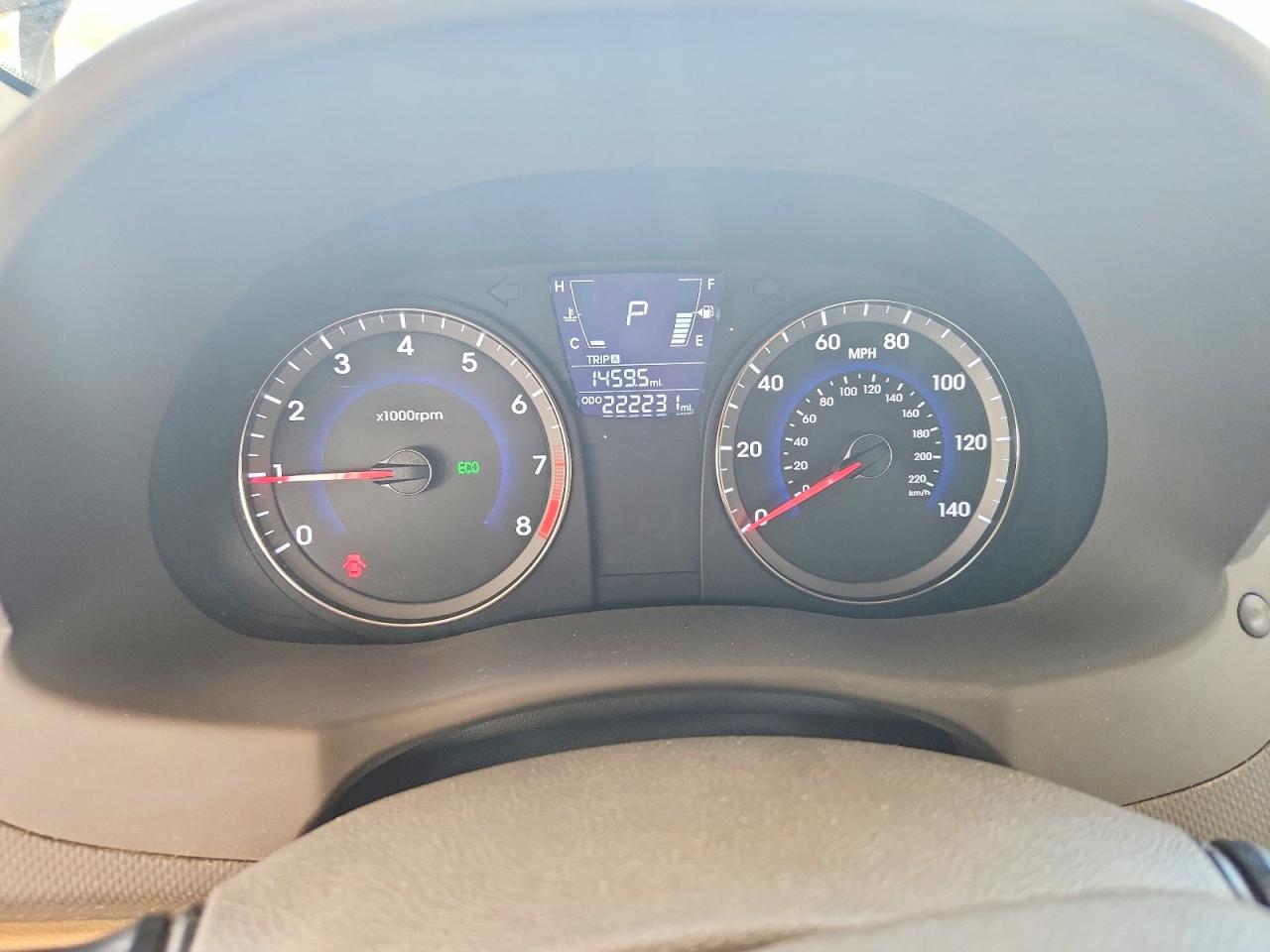 2013 Hyundai Accent Gls Brown vin: KMHCU4AE5DU311629