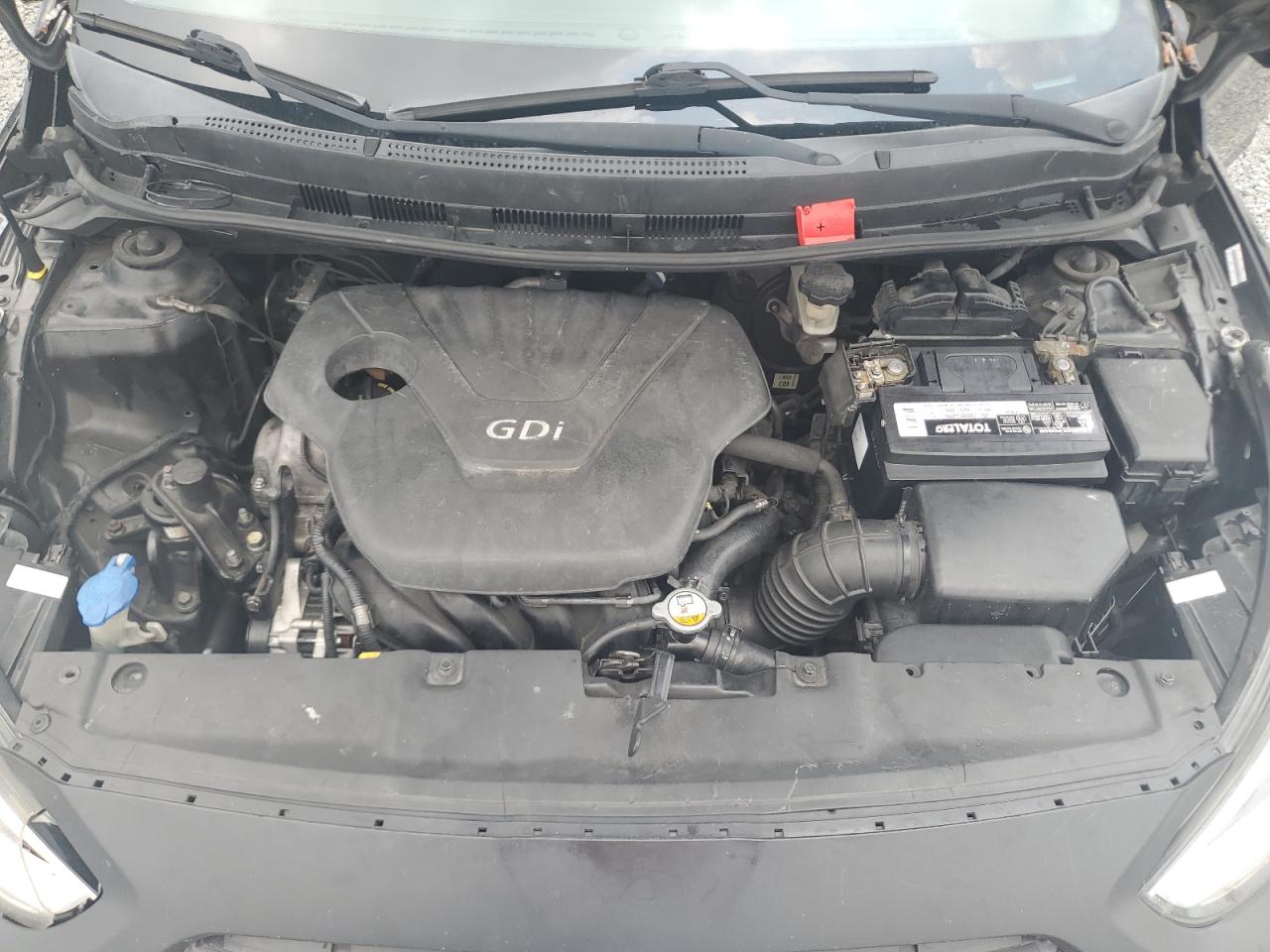 2014 Hyundai Accent Gls Black vin: KMHCU4AE5EU608689