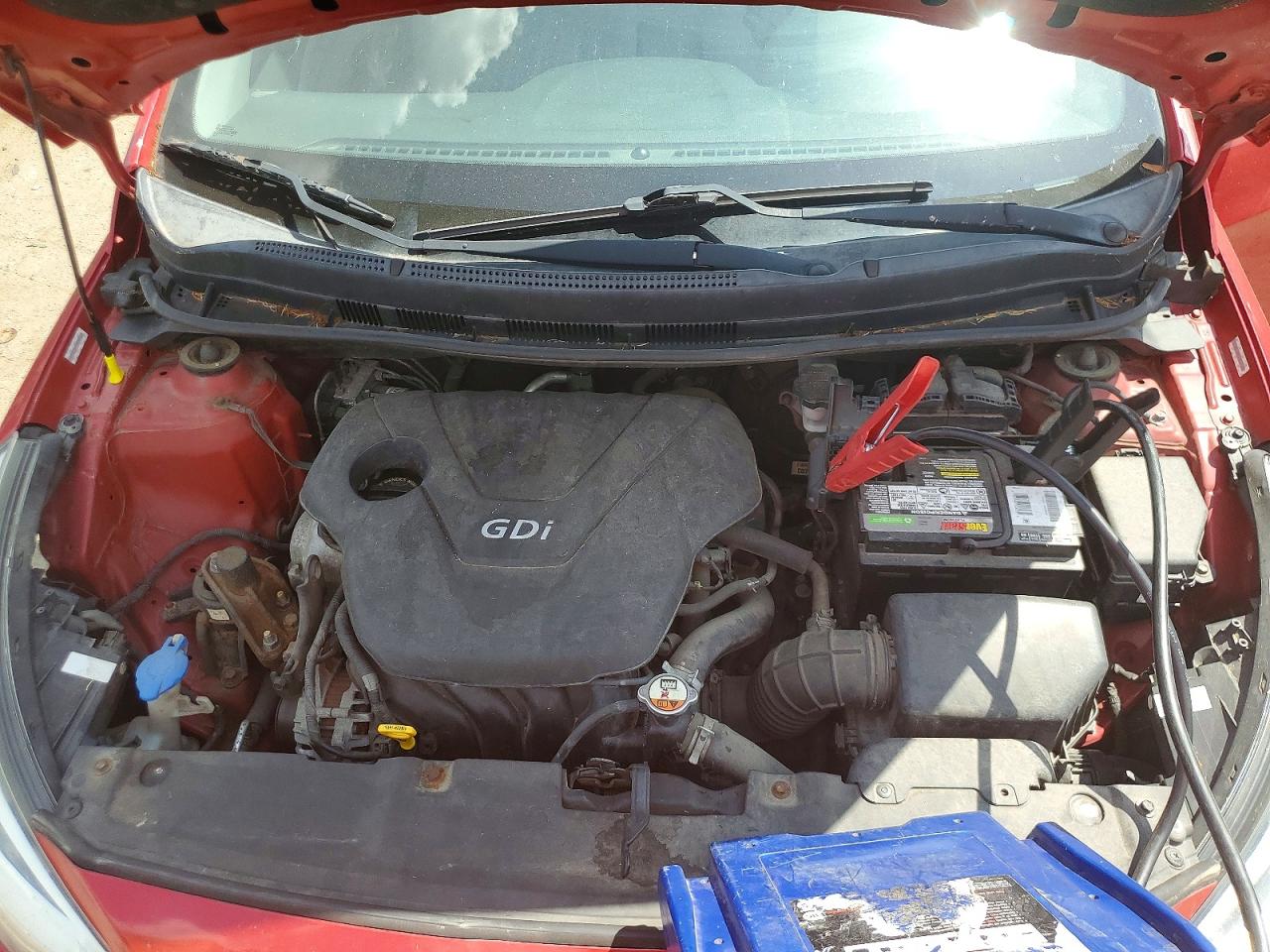 2014 Hyundai Accent Gls Red vin: KMHCU4AE5EU770113