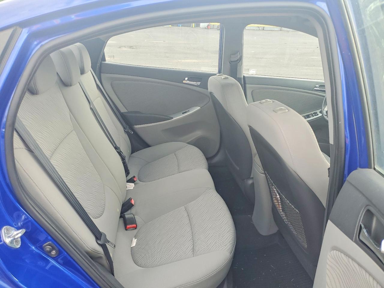 2012 Hyundai Accent Gls Blue vin: KMHCU4AE6CU182301