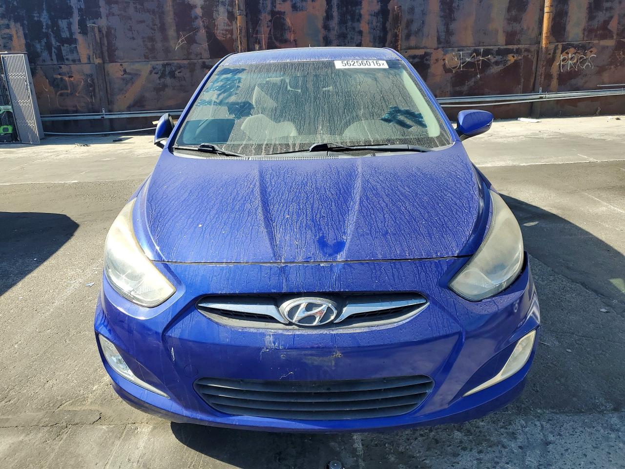 2013 Hyundai Accent Gls Blue vin: KMHCU4AE6DU428720