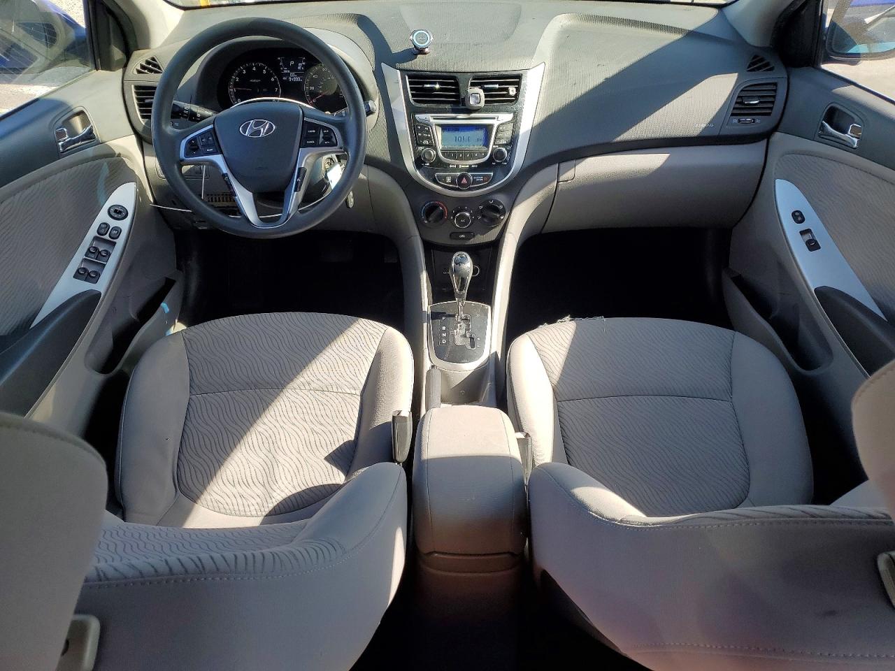 2013 Hyundai Accent Gls Blue vin: KMHCU4AE6DU428720