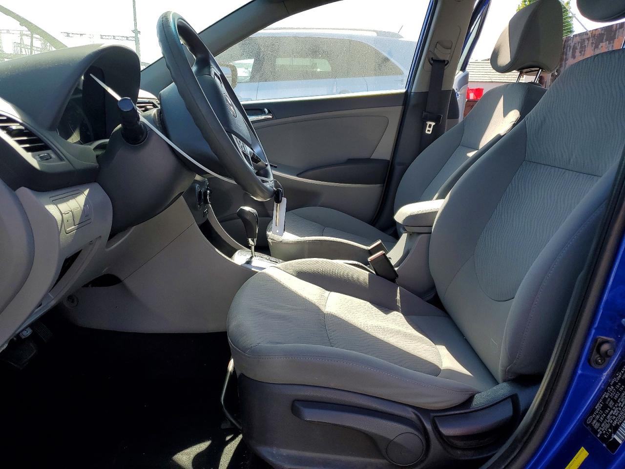 2013 Hyundai Accent Gls Blue vin: KMHCU4AE6DU428720