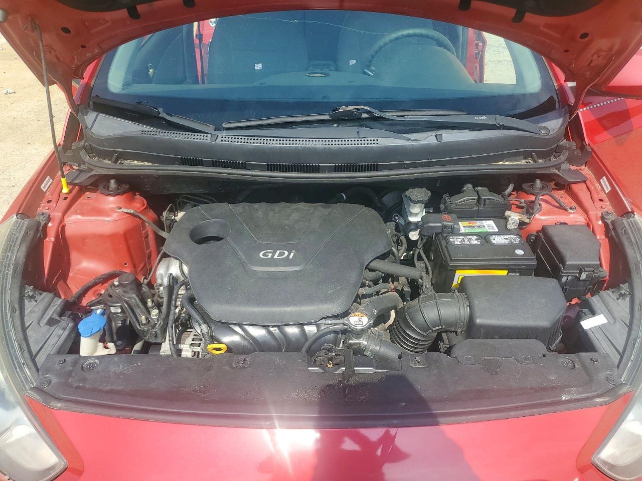 2012 Hyundai Accent Gls Red vin: KMHCU4AE7CU162168