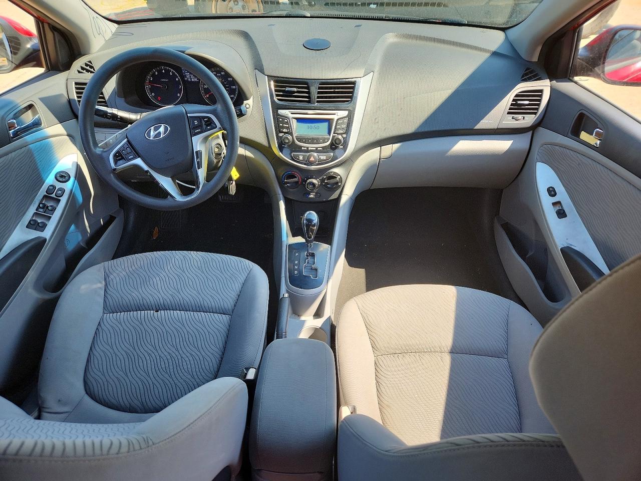 2012 Hyundai Accent Gls Red vin: KMHCU4AE7CU162168