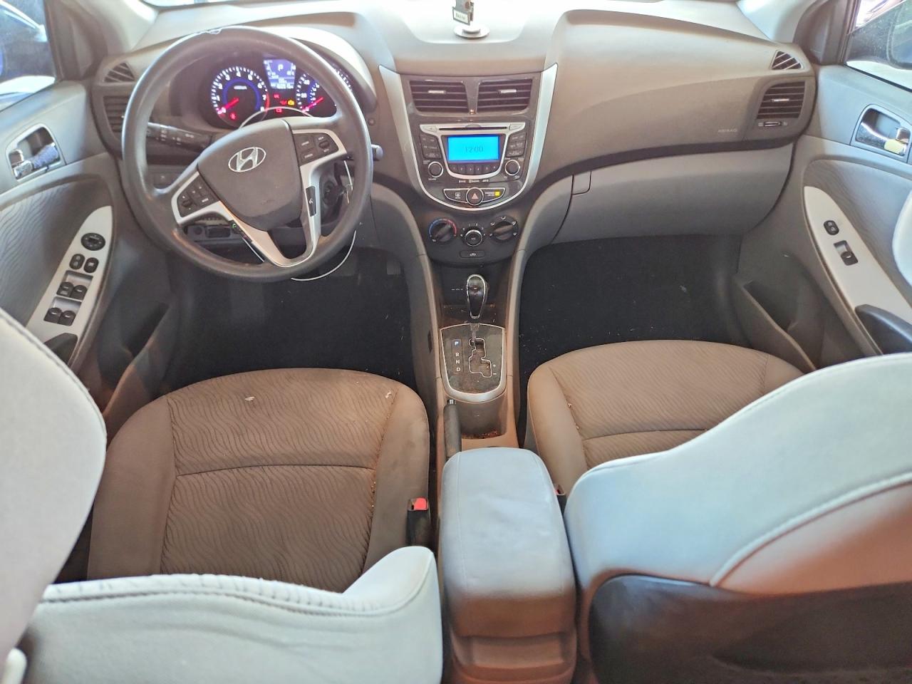 2013 Hyundai Accent Gls Blue vin: KMHCU4AE7DU377549
