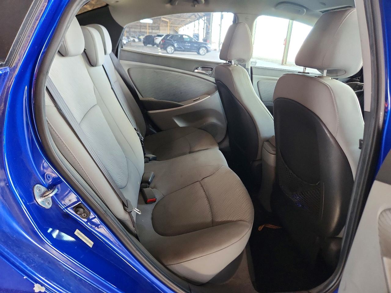 2013 Hyundai Accent Gls Blue vin: KMHCU4AE7DU377549