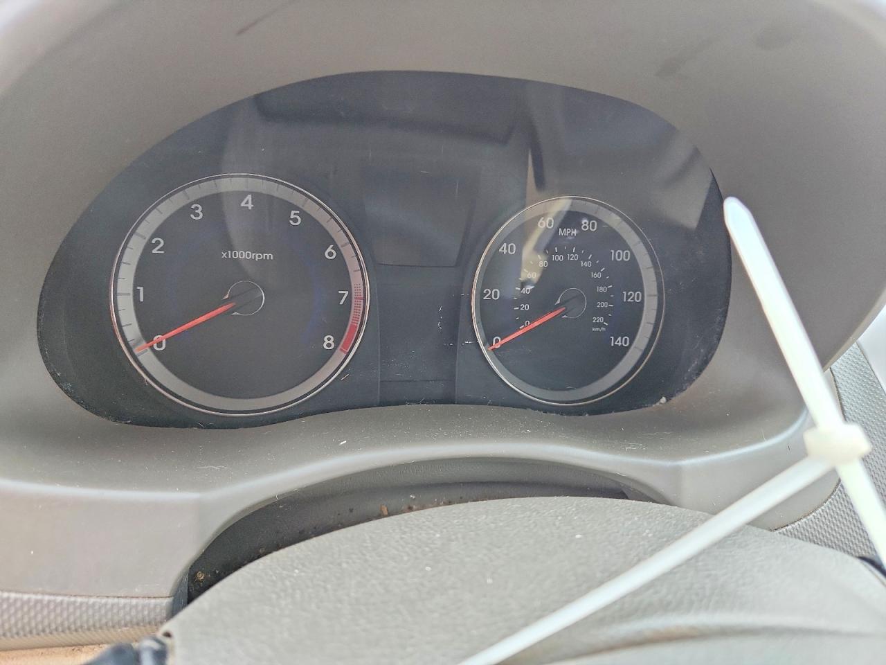 2013 Hyundai Accent Gls Blue vin: KMHCU4AE7DU459037