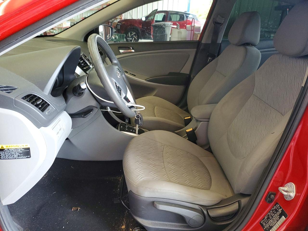 2014 Hyundai Accent Gls Красный vin: KMHCU4AE7EU608886