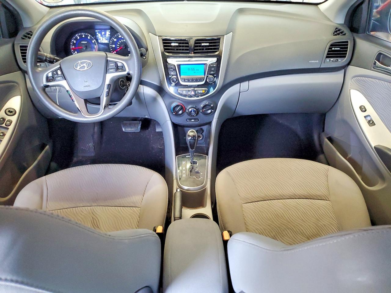 2014 Hyundai Accent Gls Красный vin: KMHCU4AE7EU608886
