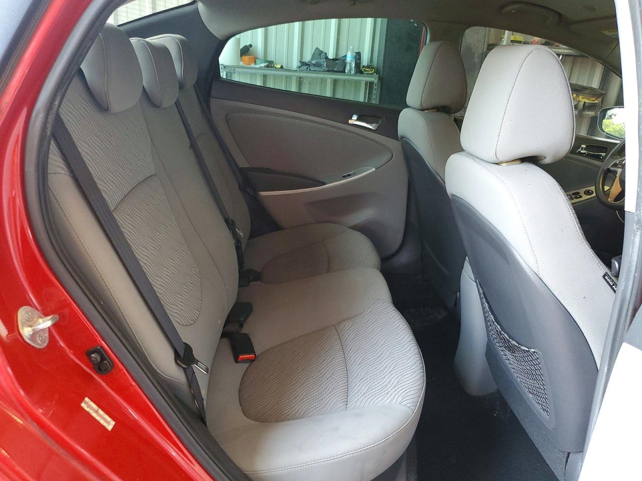 2014 Hyundai Accent Gls Красный vin: KMHCU4AE7EU608886