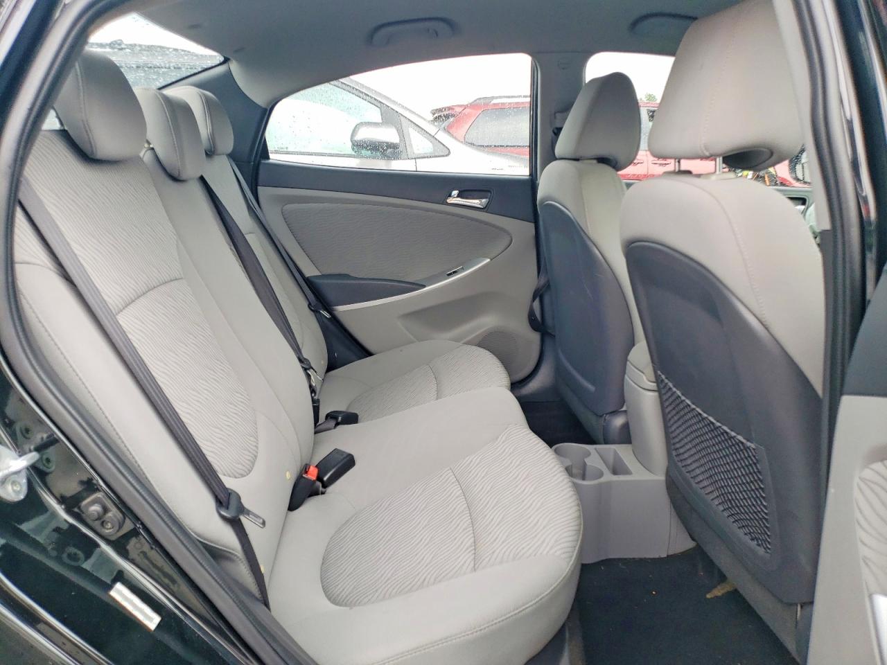 2014 Hyundai Accent Gls Black vin: KMHCU4AE8EU762104