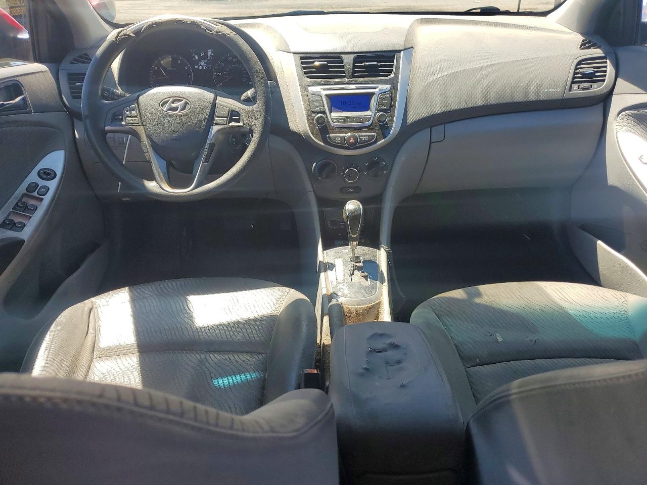 2014 Hyundai Accent Gls Red vin: KMHCU4AE8EU768307
