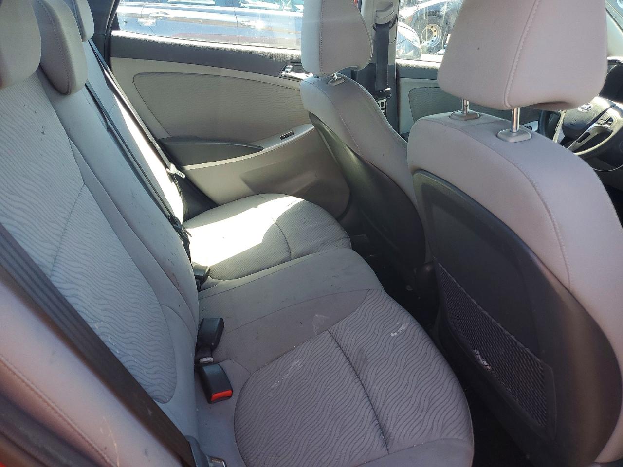 2014 Hyundai Accent Gls Red vin: KMHCU4AE8EU768307