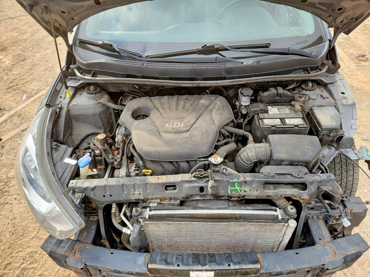 2012 Hyundai Accent Gls Gray vin: KMHCU4AE9CU168327